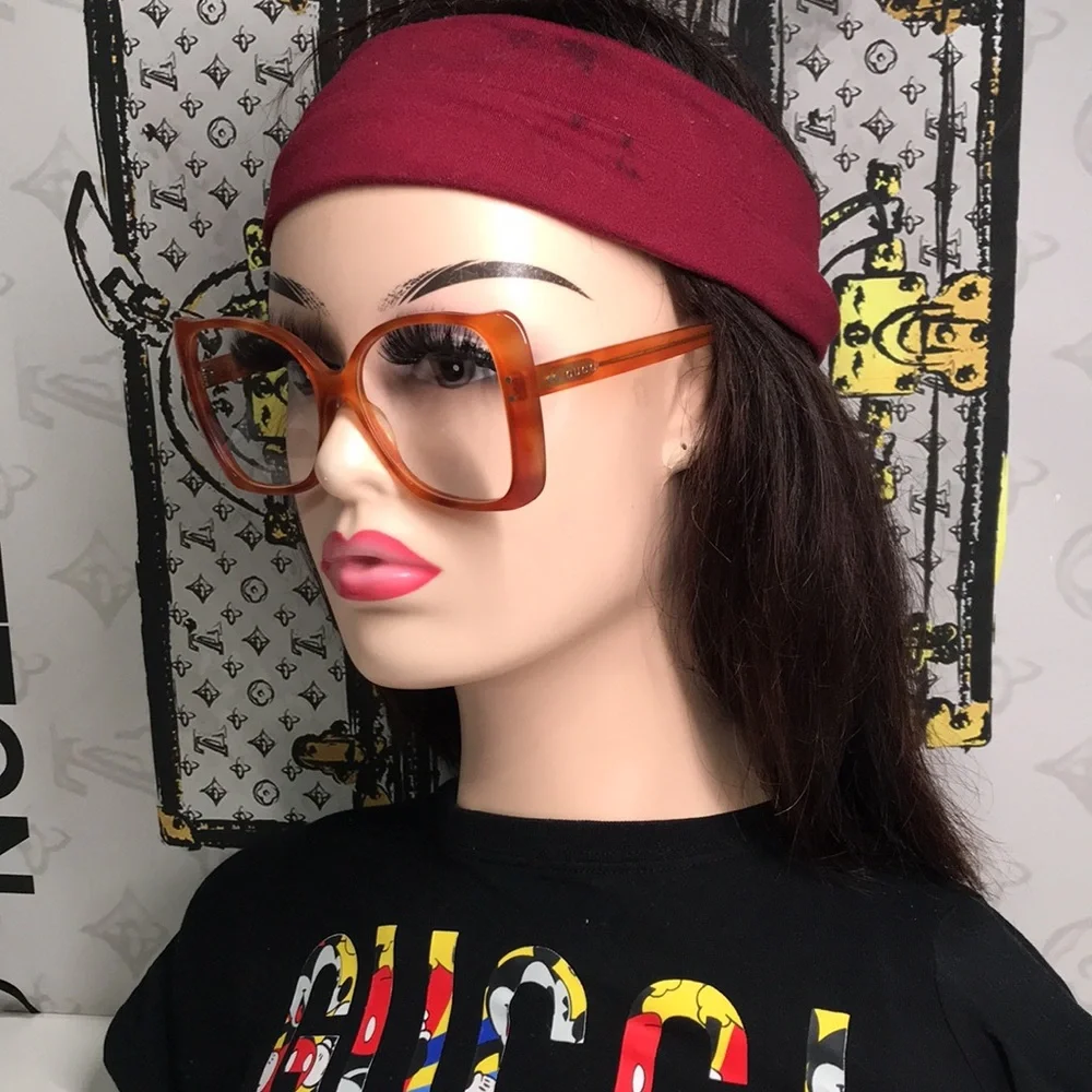 Luxury New Authentic Gucci GG0473O 003 Eyeglasses